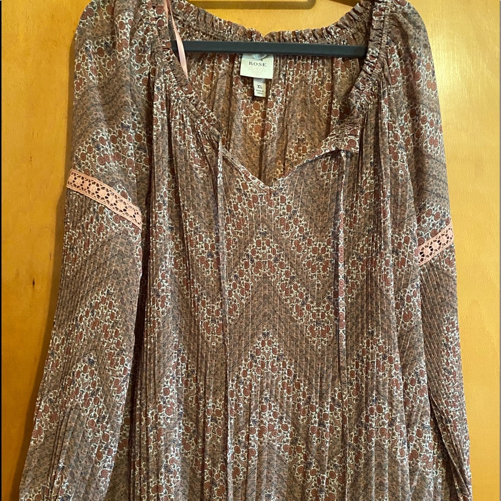 Knox rose blouse